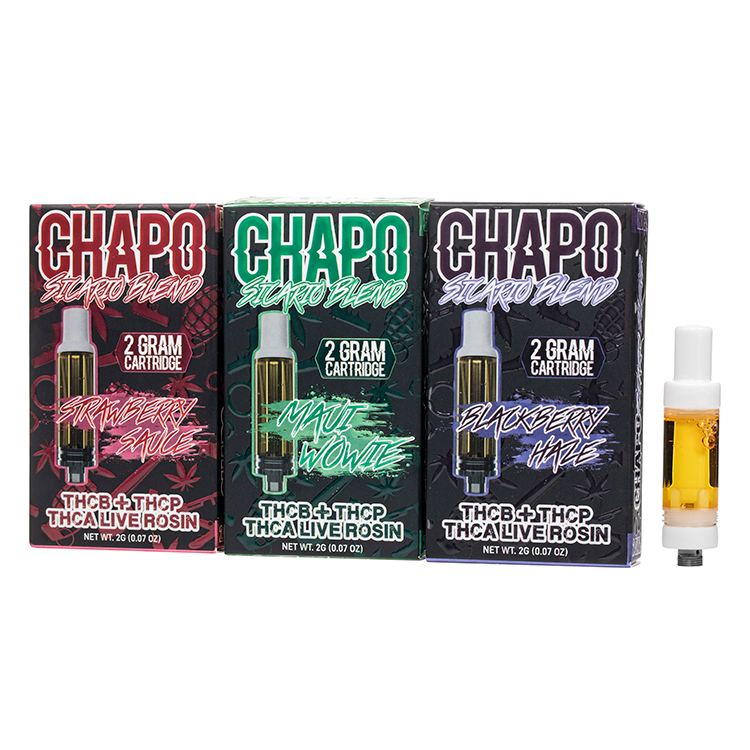 Chapo Extrax Sicario Blend Live Rosin Cartridge 2G