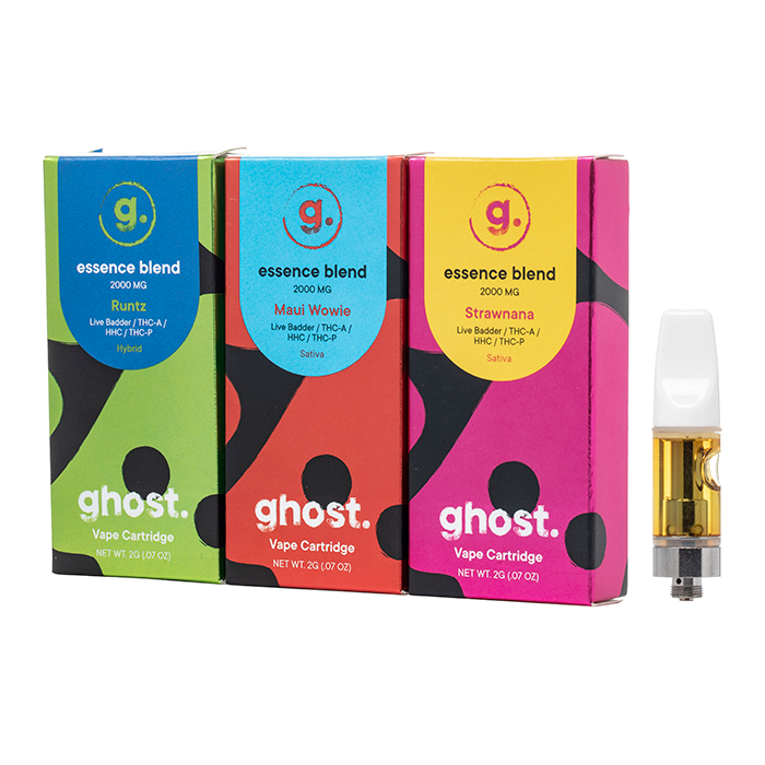 Ghost Hemp Essence Blend 510 Cartridge 2G