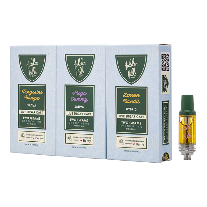Hidden Hills Live Sugar Cartridge 2G