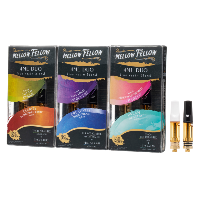 Mellow Fellow Duo Live Resin Cartridge 4G